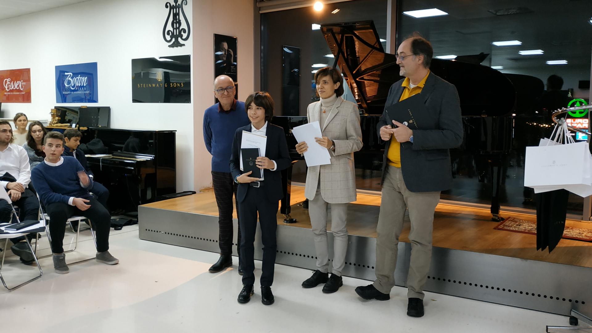 Concorso pianistico Steinway per giovani talenti