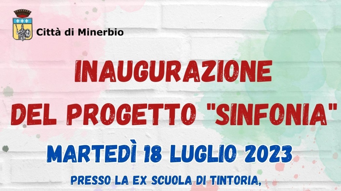 PROGETTO "SINFONIA"