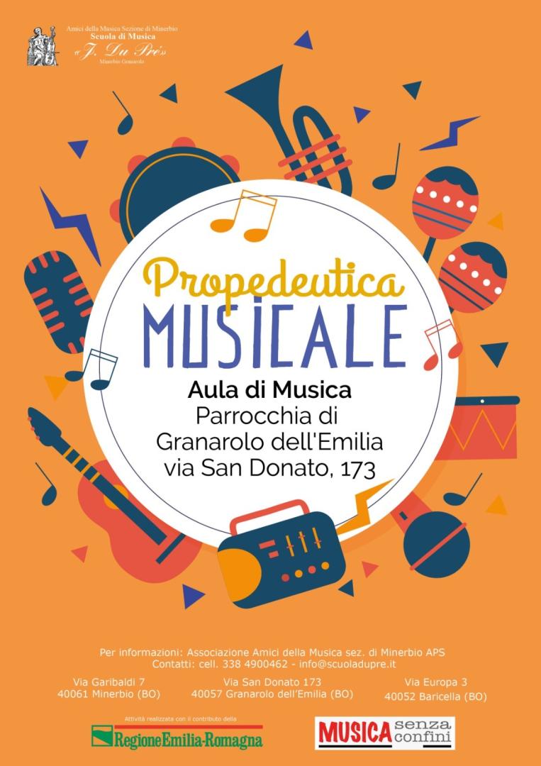 Propedeutica Musicale a Granarolo e Minerbio