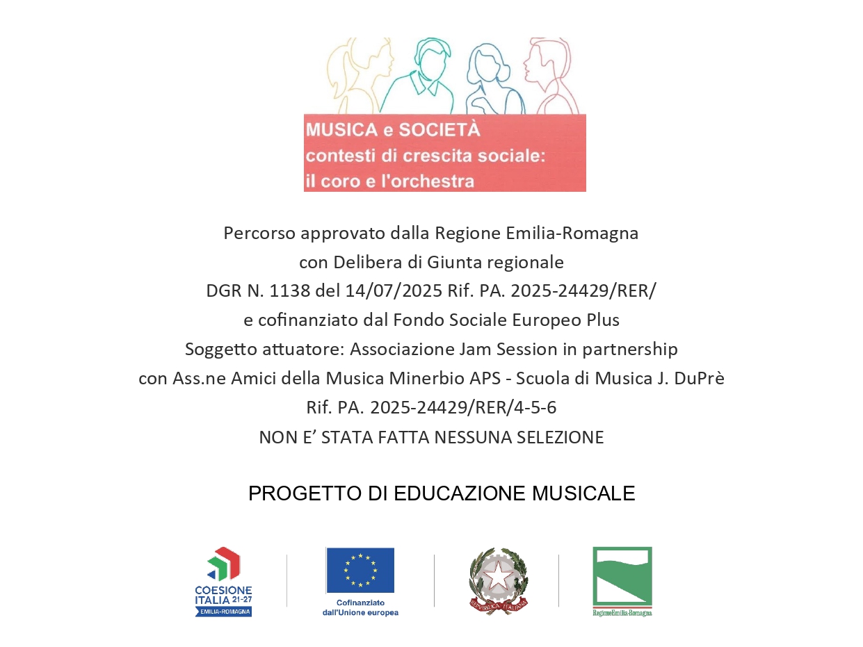 Musica e socità 2026