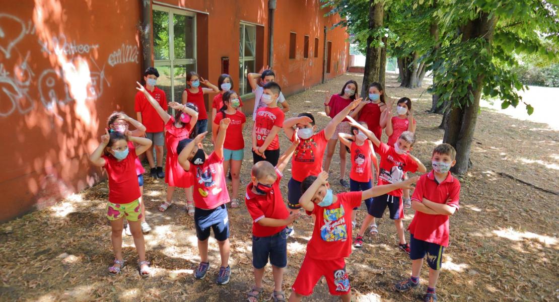 Ecco gli alunni che hanno partecipato al laboratorio di coro organizzato dalla Scuola di Musica J. Du Pré in collaborazione con I.C. di Minerbio