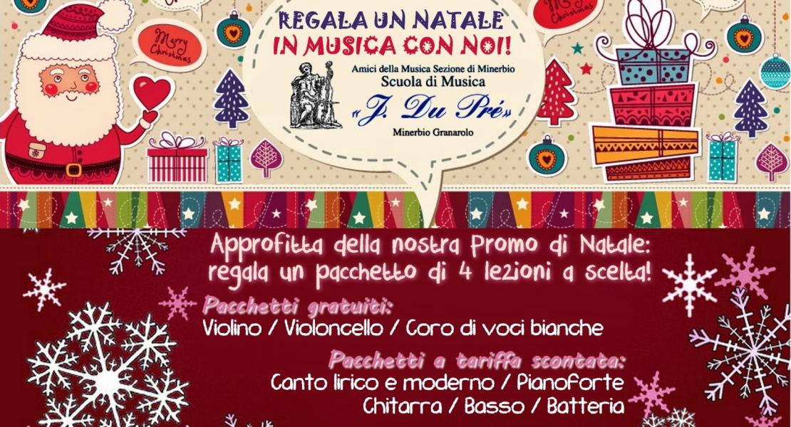 Regala un Natale in musica con noi