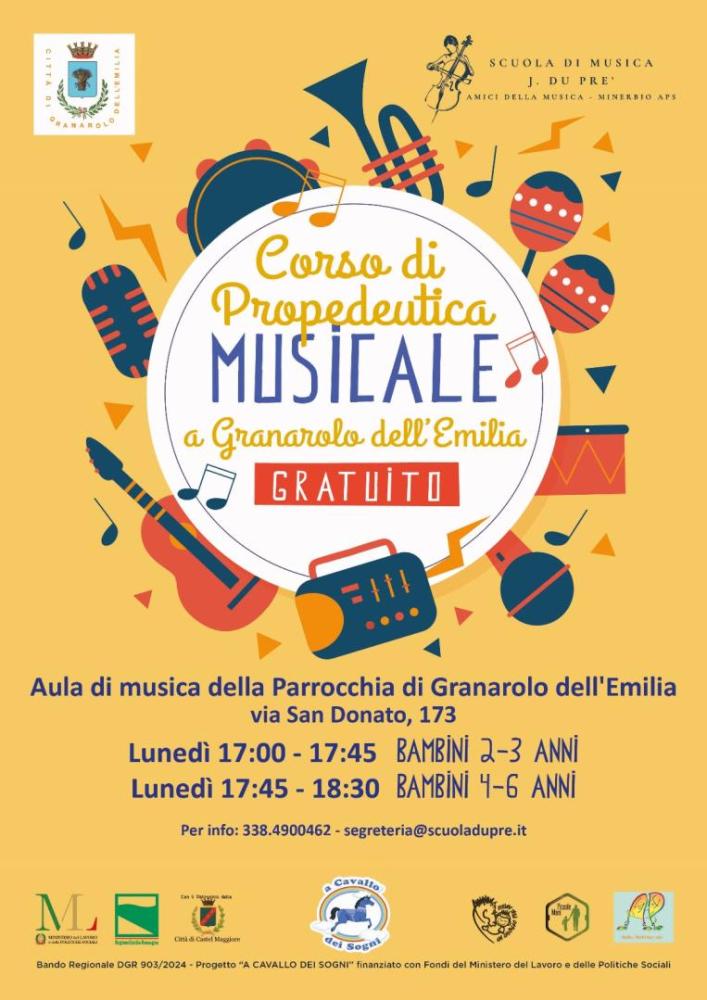 Corso di propedeutica musicale