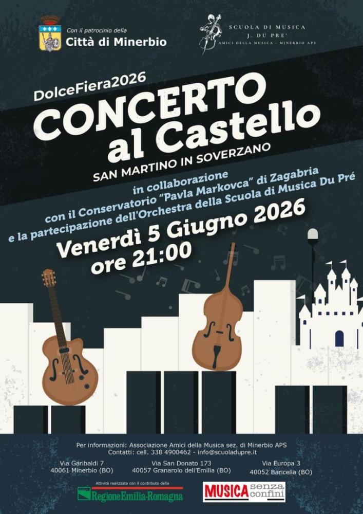Concerto al castello di San Martino di Soverzano