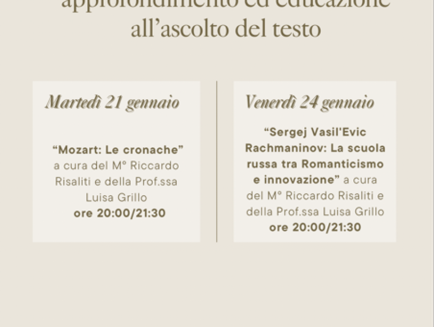 MSC letture