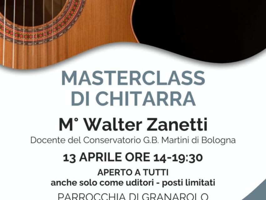 MSC Masterclass Zanetti