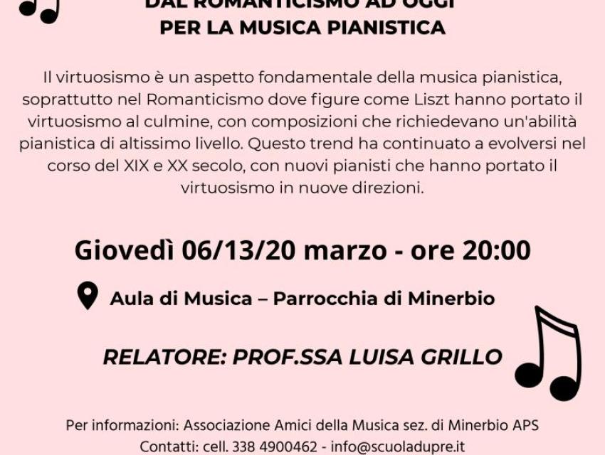 Workshop piano.