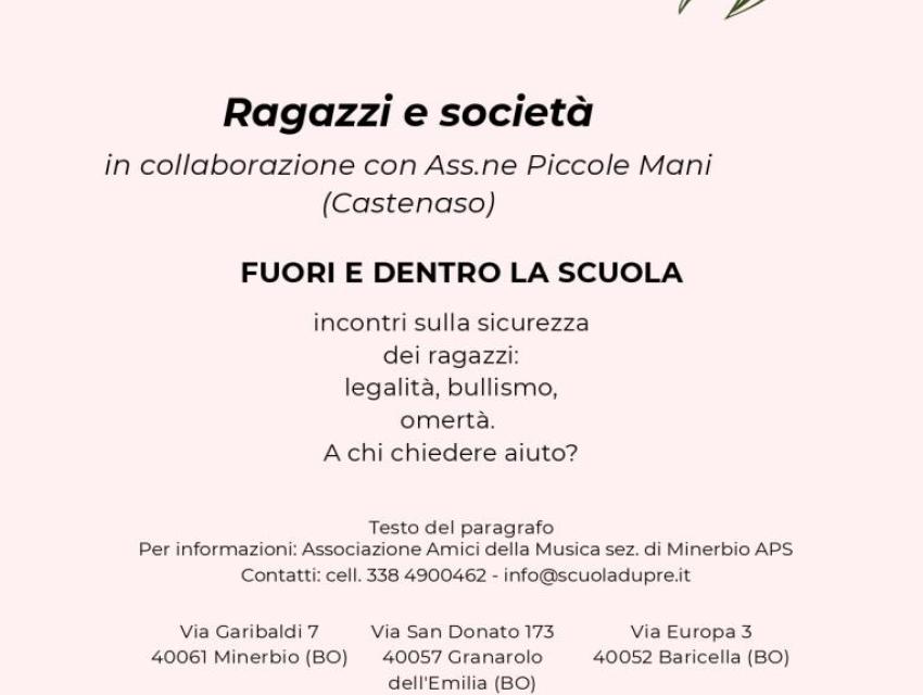 MSC Ragazzi e società